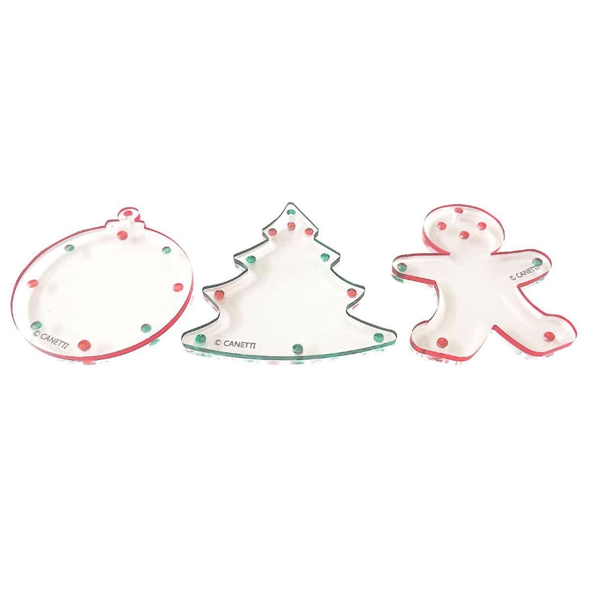 Image of Canetti Holiday Trio Magnet Frame Ornaments