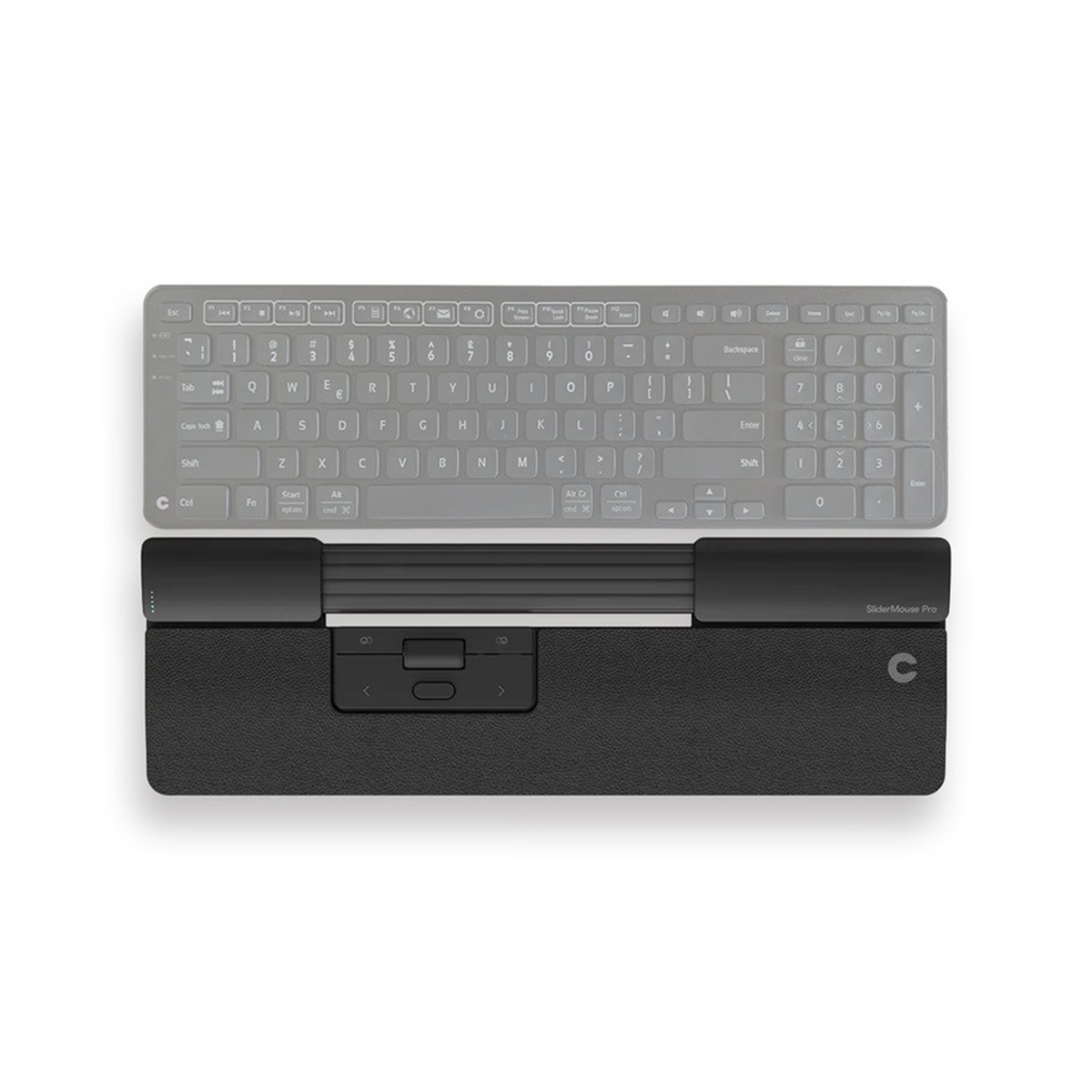 

Contour Design Wired SliderMouse Pro with Vegan Leather Wrist Rest Slim