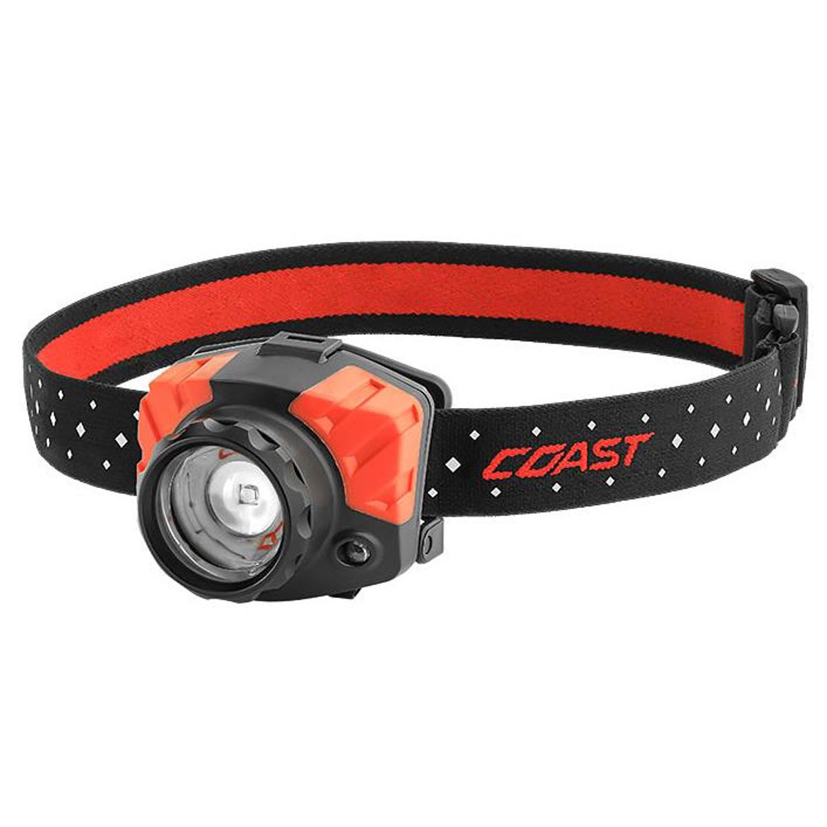 

Coast FL85 Dual Color Pure Beam Focusing Headlamp, 615 Lumens, 600' Beam, 3x AAA