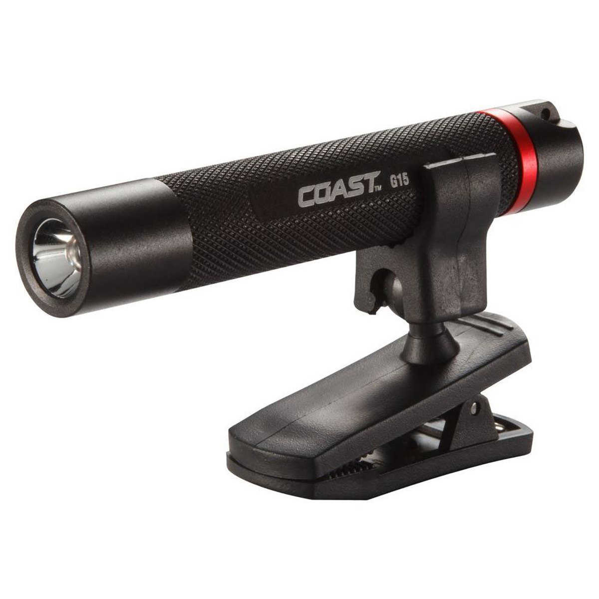 

Coast G15 Inspection Beam Clip Light, 65' Beam, AAA Battery