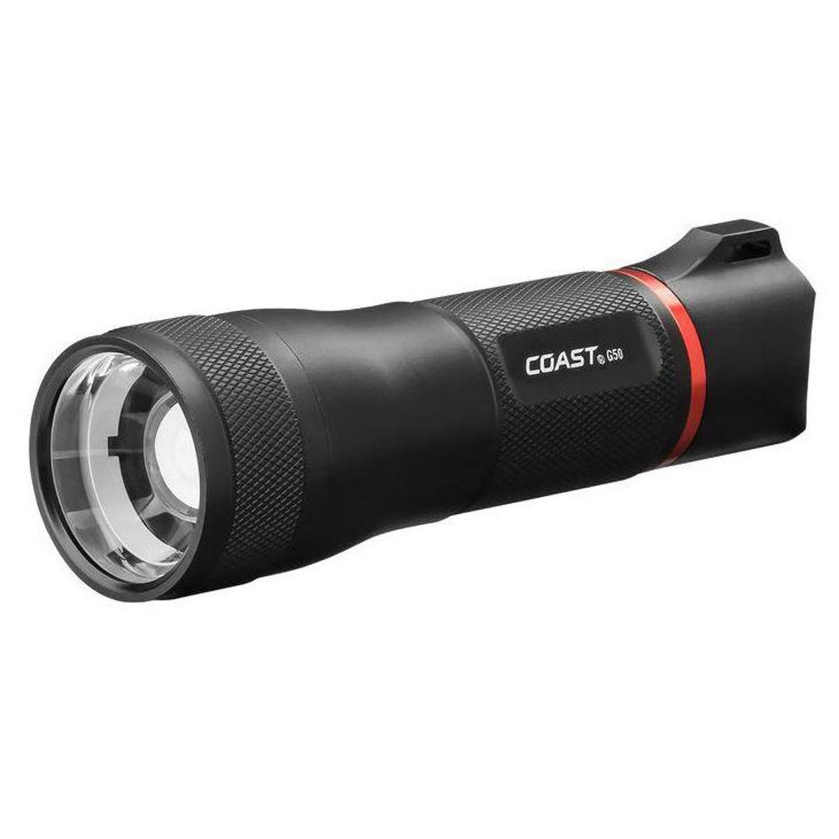

Coast G50 Pure Beam Focusing Flashlight, 355 Lumens, 620' Beam, AAA Battery