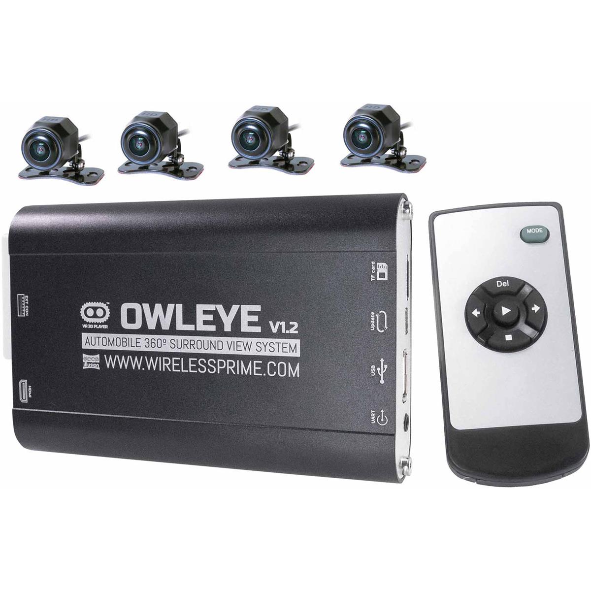 Image of Cinegears Owleye Automobile VR 360 DVR Surround View System for Consumer V1.2