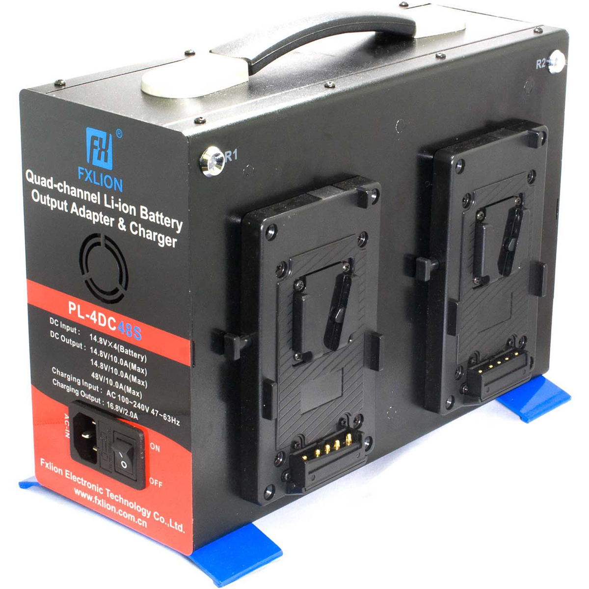 

Cinegears Quad-Charger Power Station AB Gold Mount, 48VDC