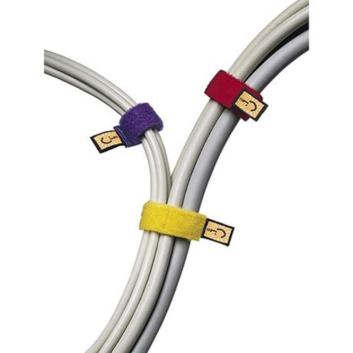 Самоприкрепляющиеся стяжки Case Logic для удержания кабелей, разные цвета, № 3200010
