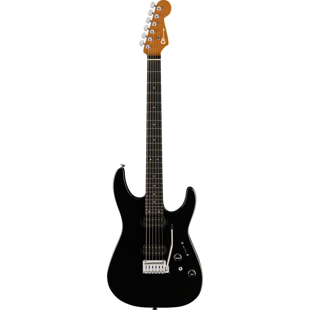 

Charvel Pro-Mod Series DK24 HH 2PT EB Electric Guitar, Gloss Black