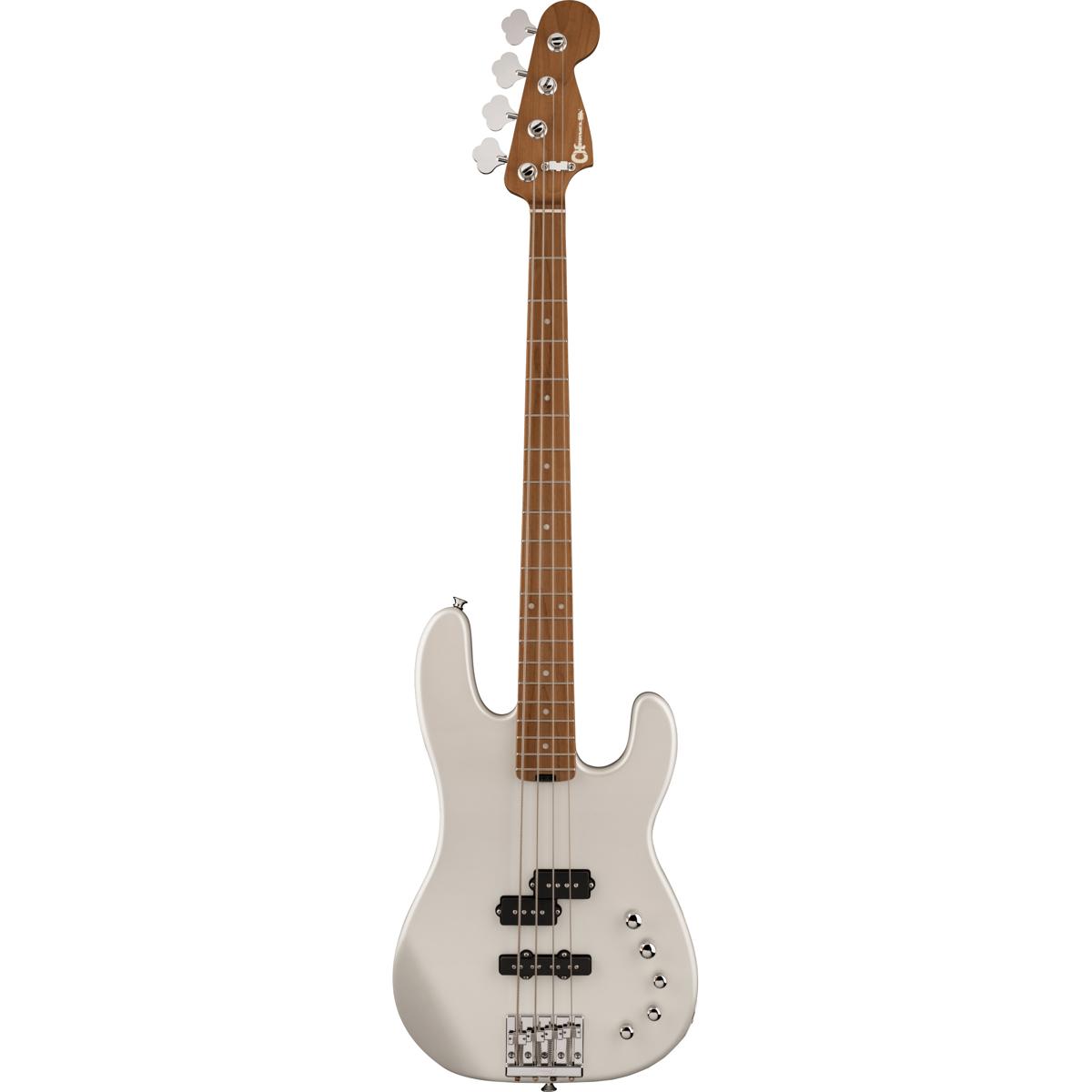 

Charvel Pro-Mod San Dimas Bass PJ IV Bass Guitar, Platinum Pearl
