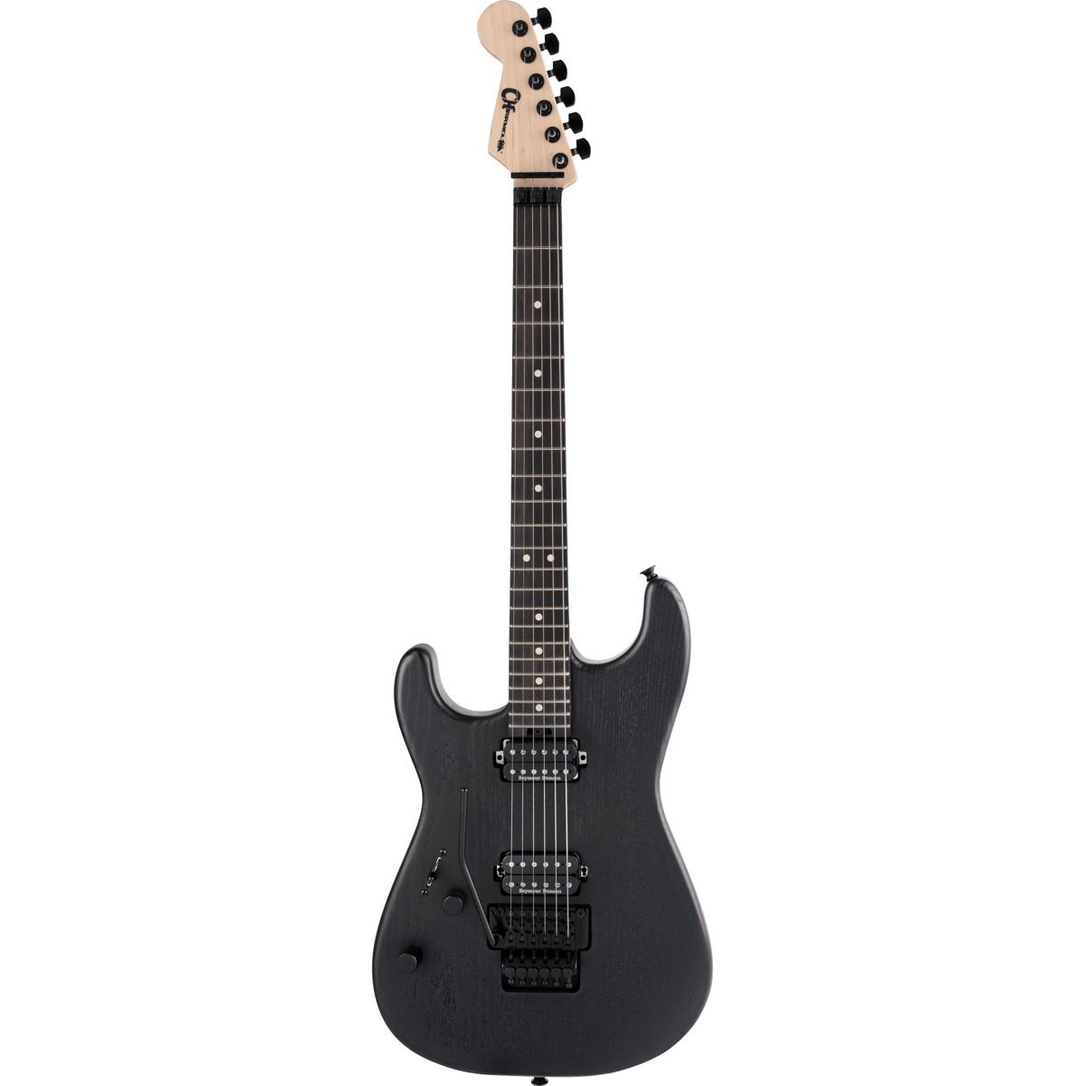 

Charvel Pro-Mod San Dimas Style 1 HH FR E Sassafras Left-Hand Guitar,Satin Black