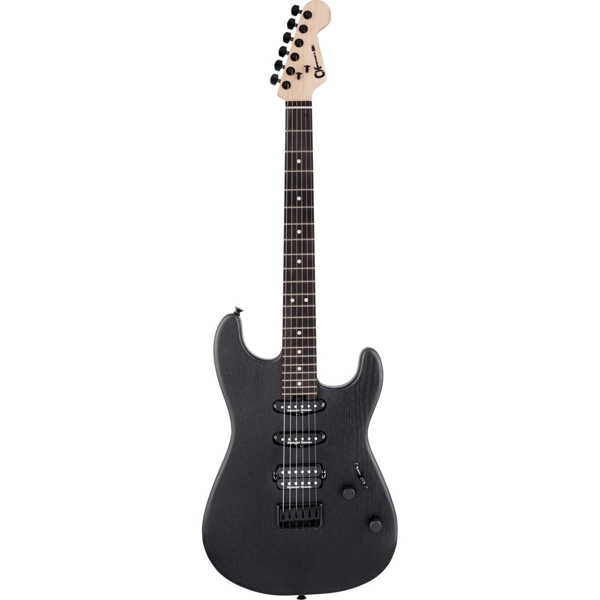 

Charvel Pro-Mod San Dimas Style 1 HSS HT E Sassafras Guitar, Ebony, Satin Black