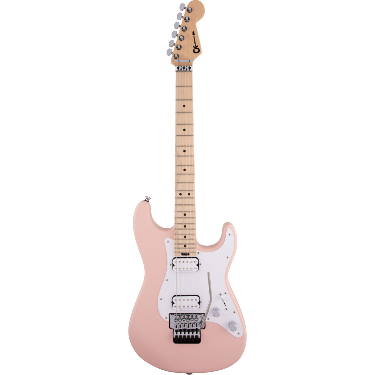 

Charvel Pro-Mod So-Cal Style 1 HH FR M Electric Guitar, Satin Shell Pink