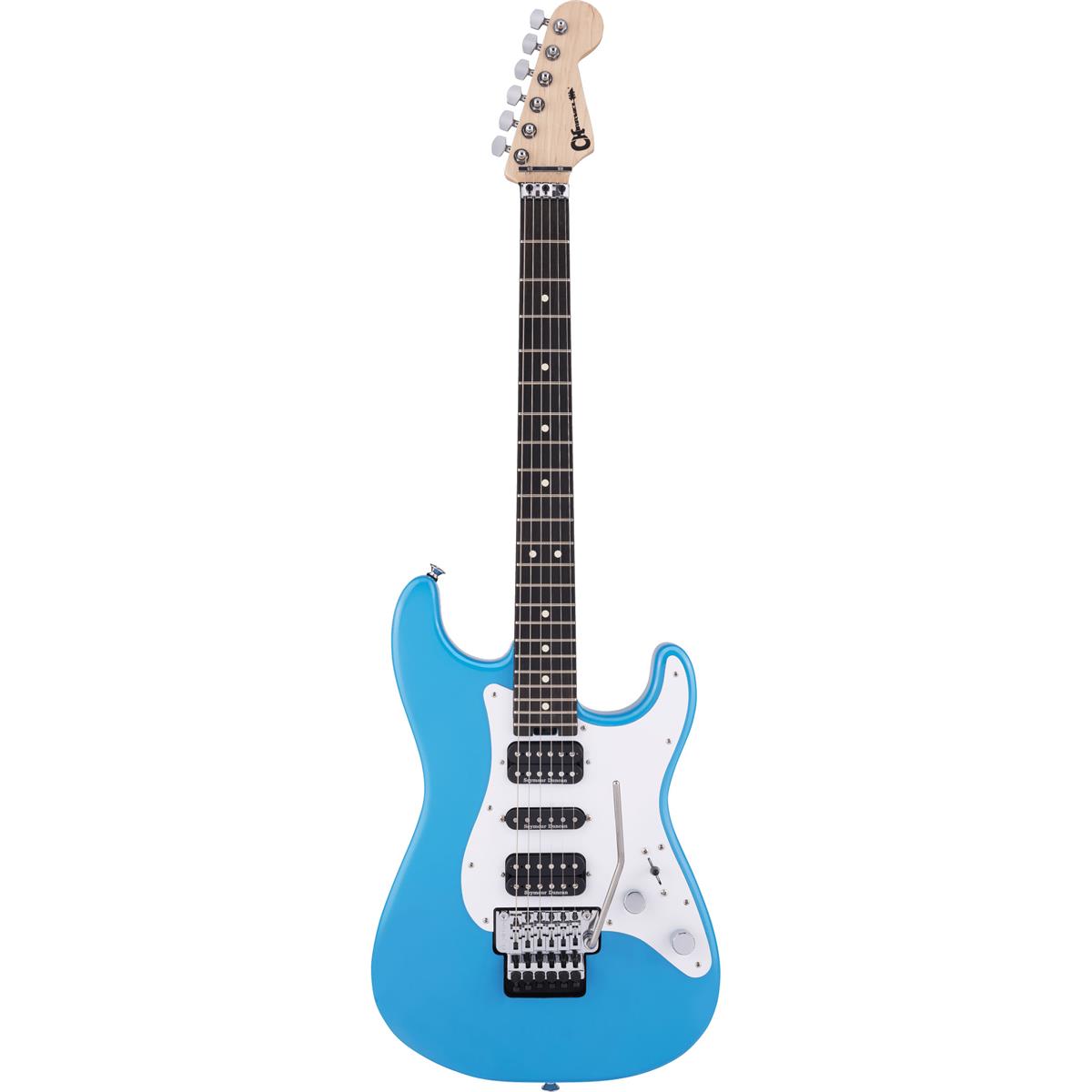 

Charvel Pro-Mod So-Cal Style 1 HSH Electric Guitar, Ebony, Robin's Egg Blue