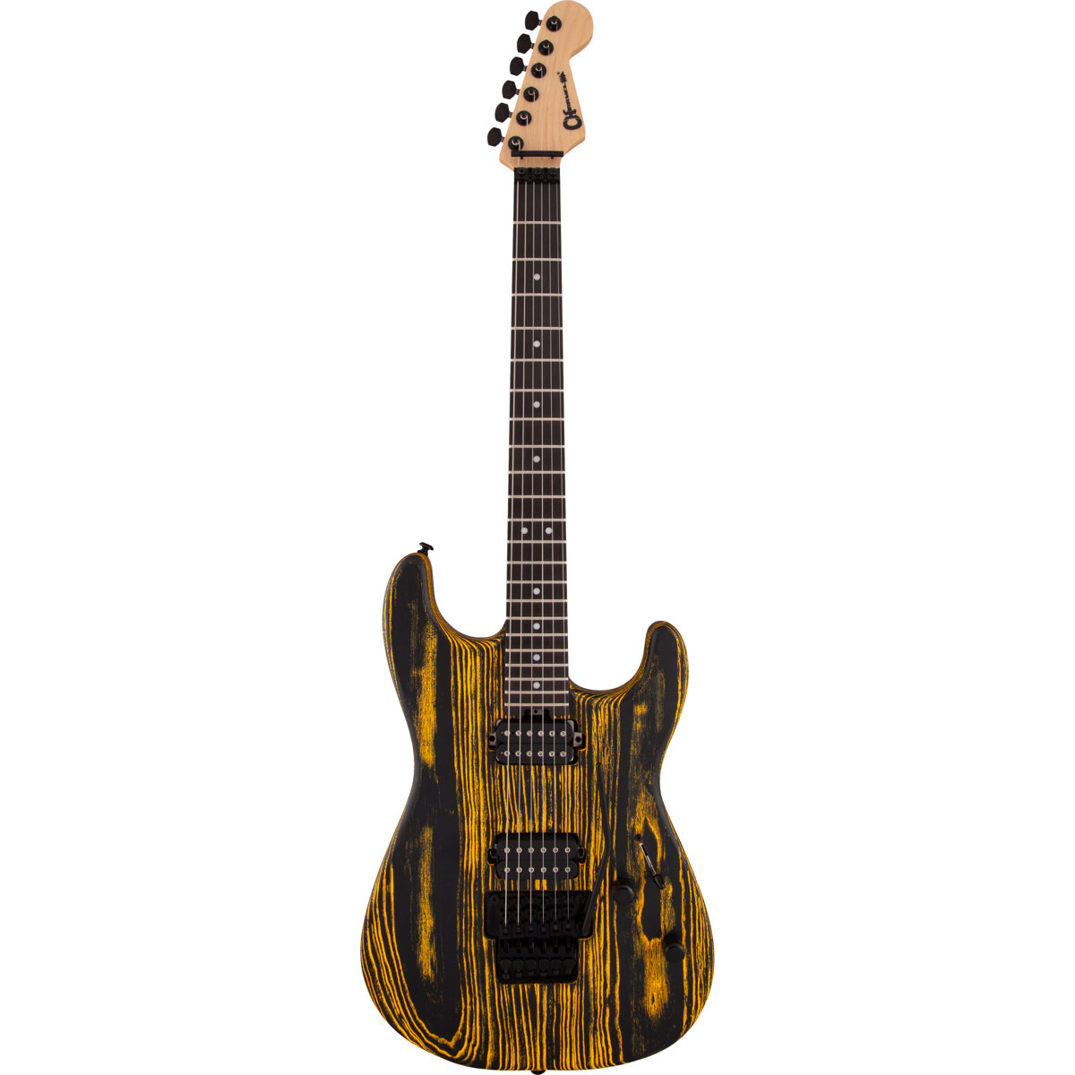 

Charvel Pro-Mod San Dimas Style 1 HH FR E Ash Electric Guitar, Old Yella