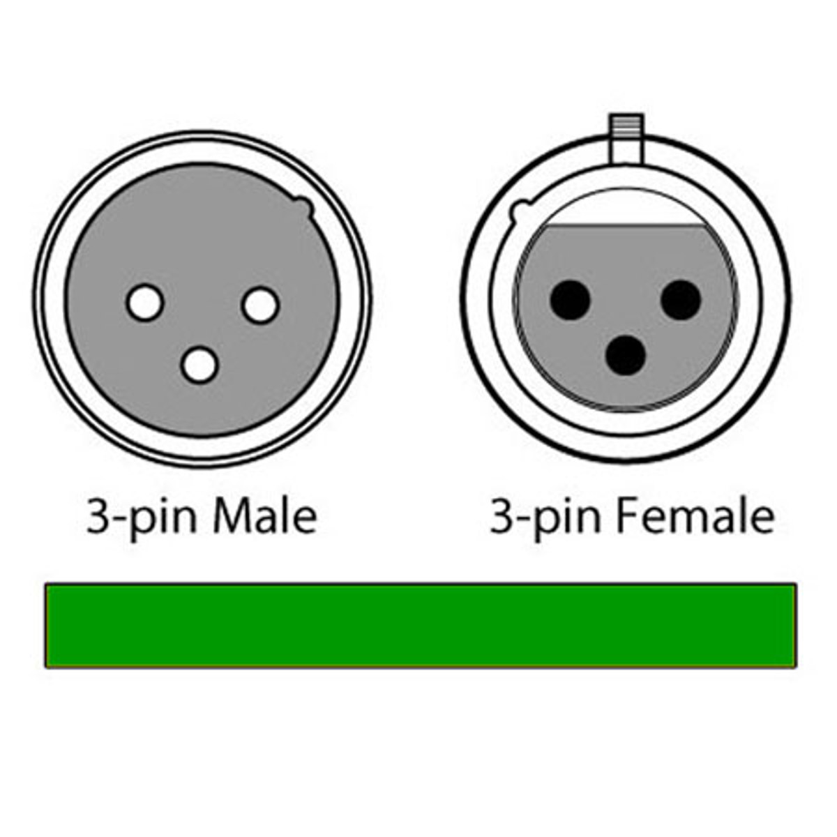 

CHAUVET DJ 50' 3-Pin Male to 3-Pin Female DMX Cable