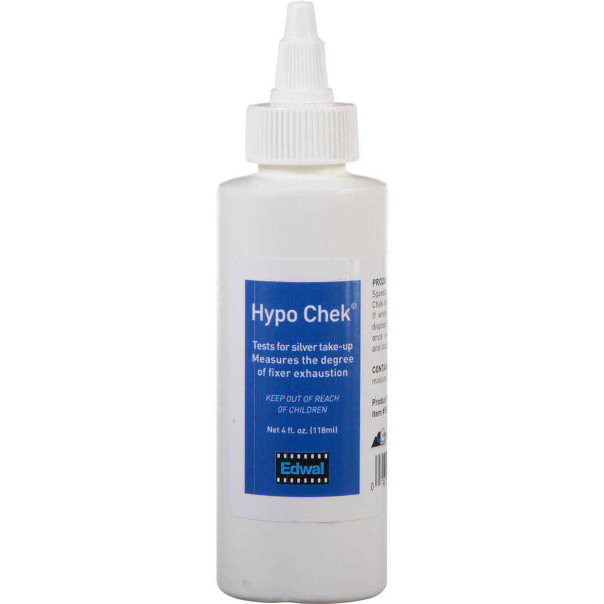 

Edwal Hypo-Check Chemical Test for Exhausted Film & Paper Fixers, 4 Oz