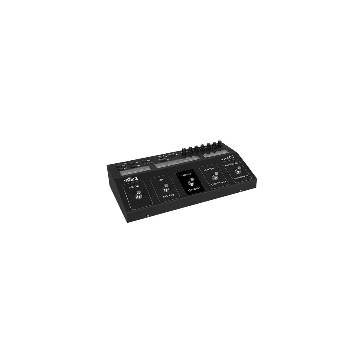 Image of CHAUVET DJ Foot-C 2 36-Channel DMX Foot Controller for Up to 6 Lighting Fixtures