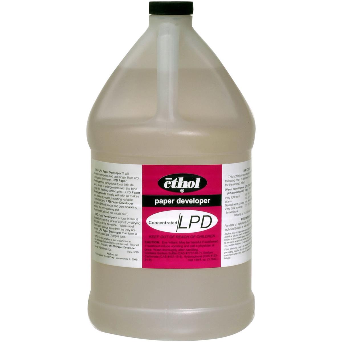 Image of Ethol LPD 1 Gallon Liquid Black / White Paper Developer