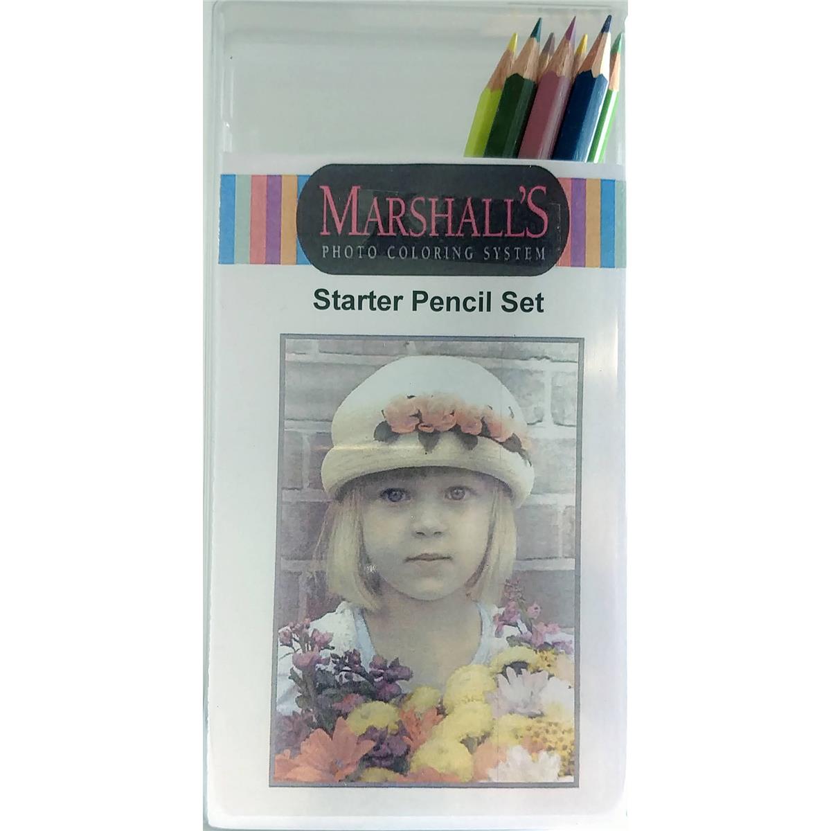 Image of Marshalls Starter Pencil Set for Hand Coloring