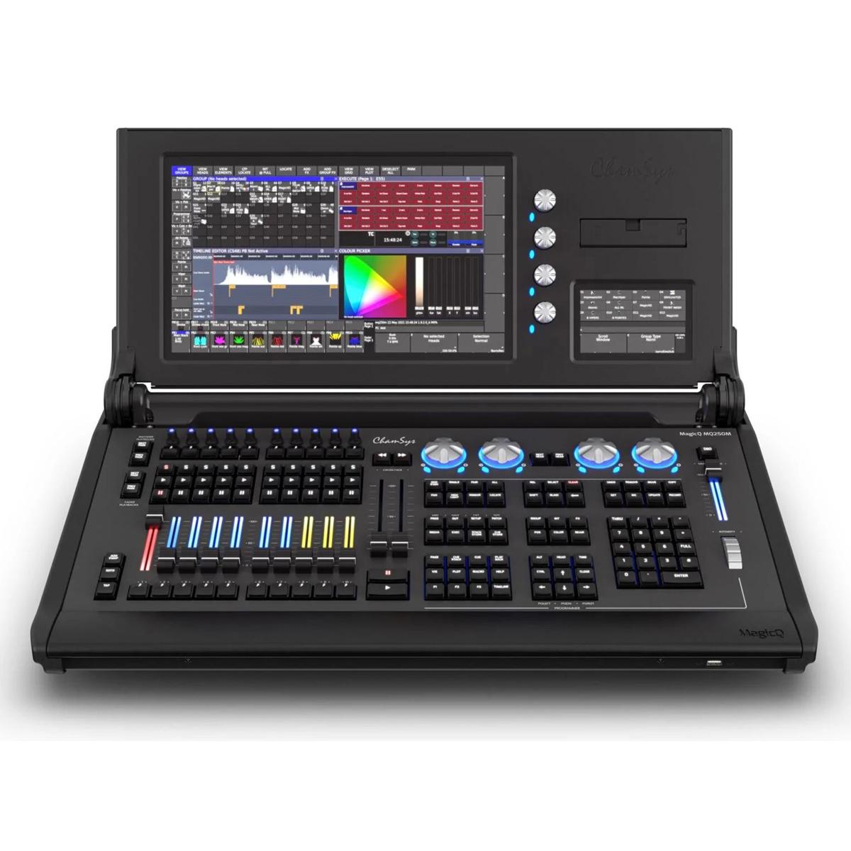 

ChamSys MagicQ MQ250M Stadium DMX Lighting Control Console with Case,64-Universe