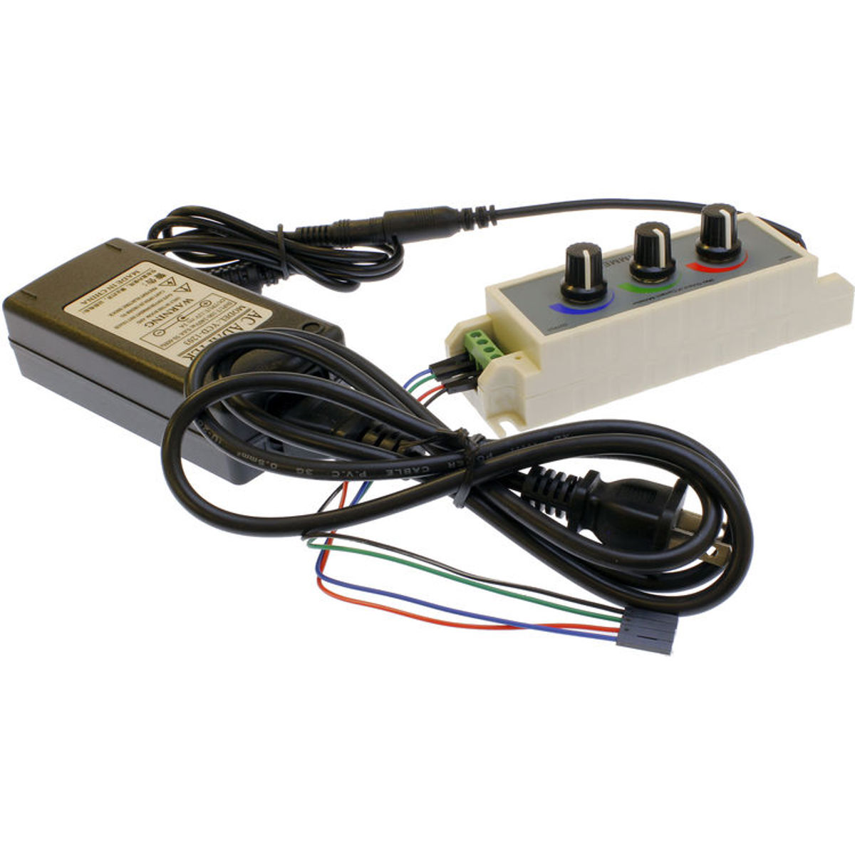 

Cavision RGB Dimmer with 12V DC Power Adapter for Color LED Strip Light
