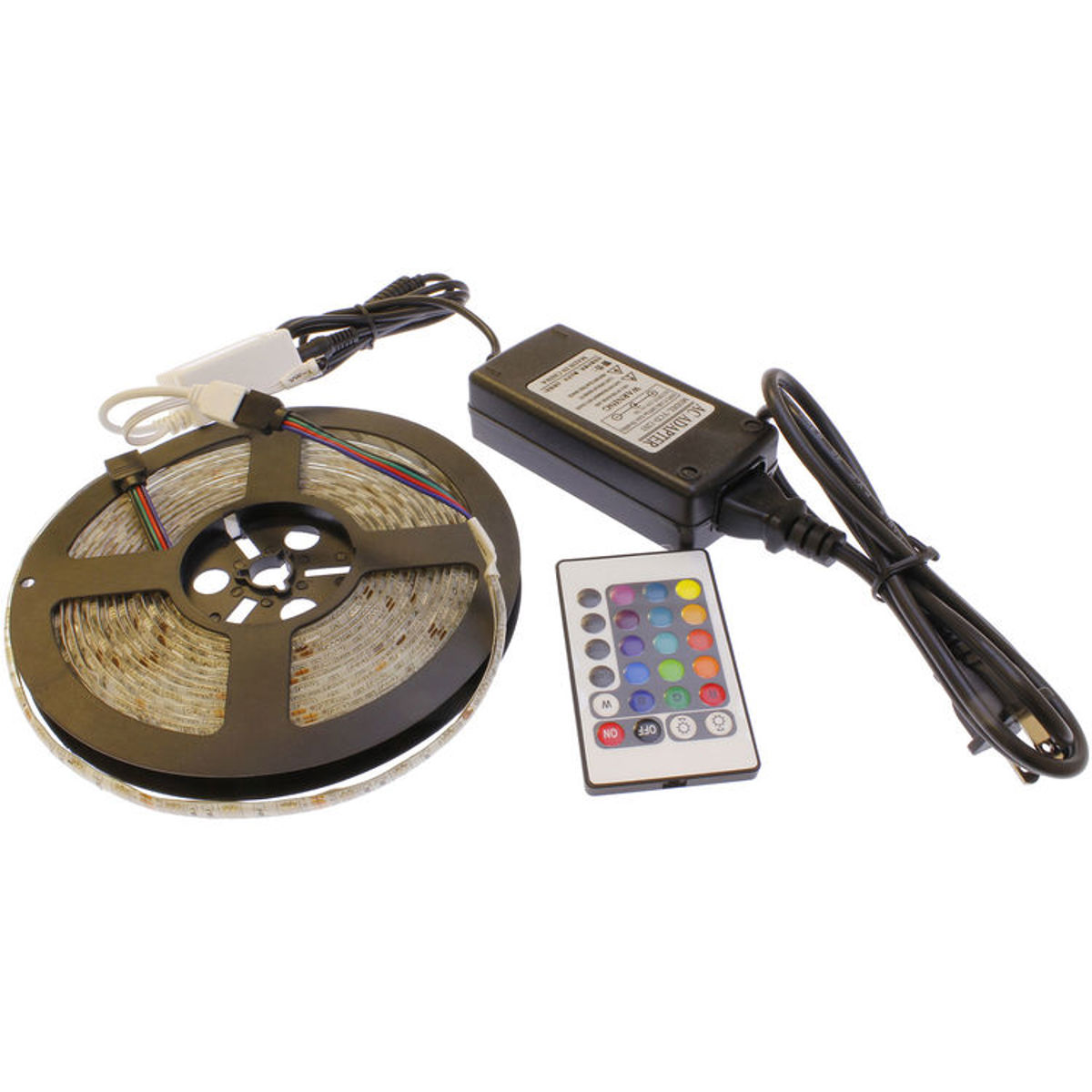 

Cavision Color LED Strip with Remote RGB Controller Package