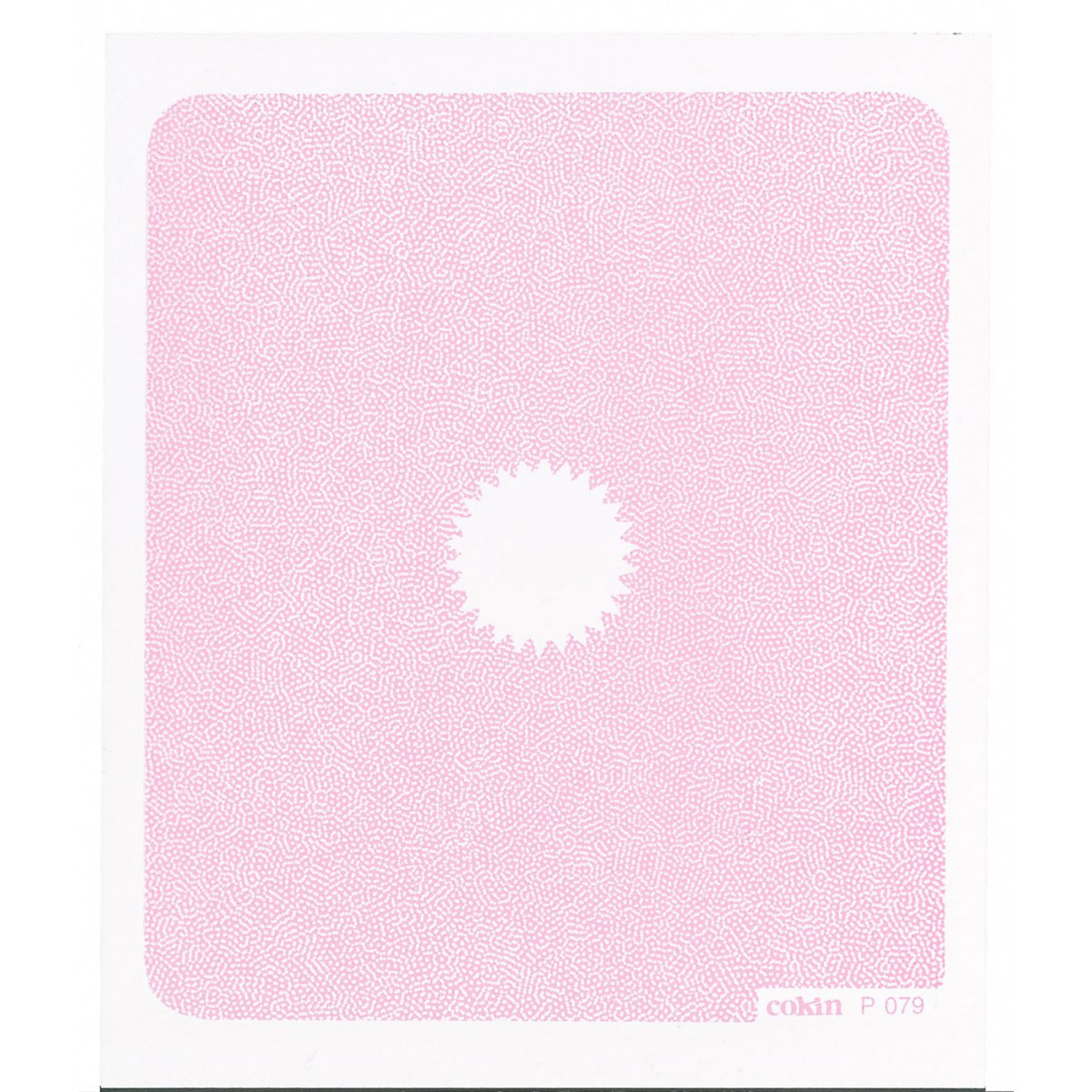 

Cokin Center Spot 85x85mm Wide-Angle 1/3-stop Resin Filter, Pink