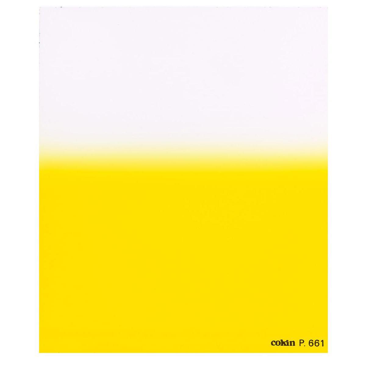 

Cokin P661 Y2 - Graduated Fluorescent Yellow Filter - Hard Edge, 1 1/3-Stop, "P"