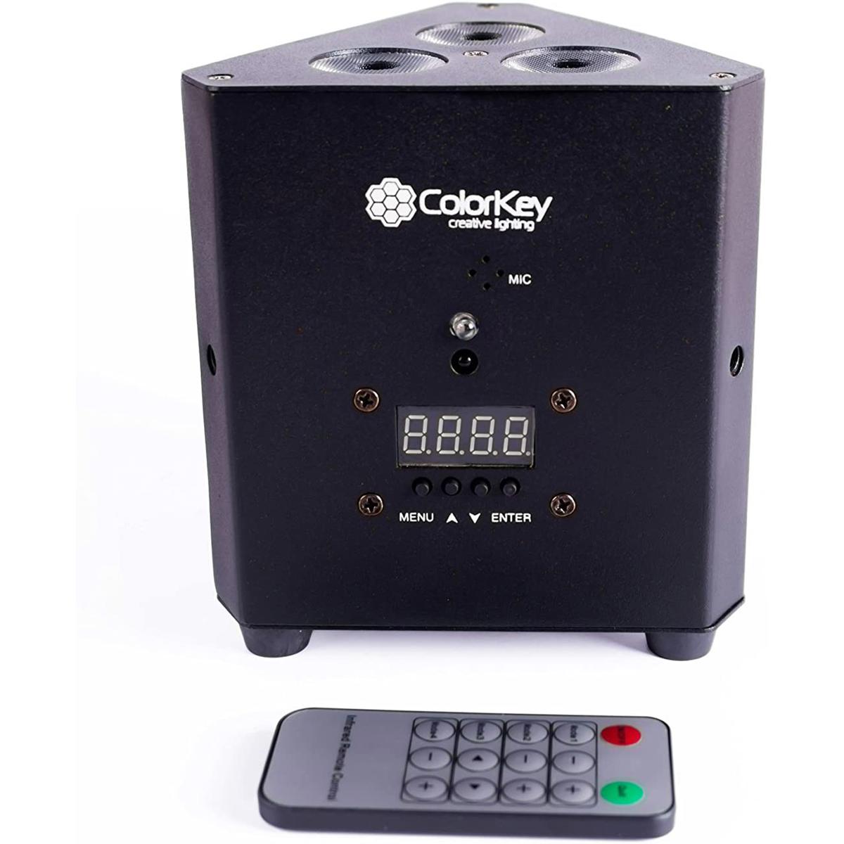 

ColorKey TrussPar QUAD 3 RGBW LED Light, Black