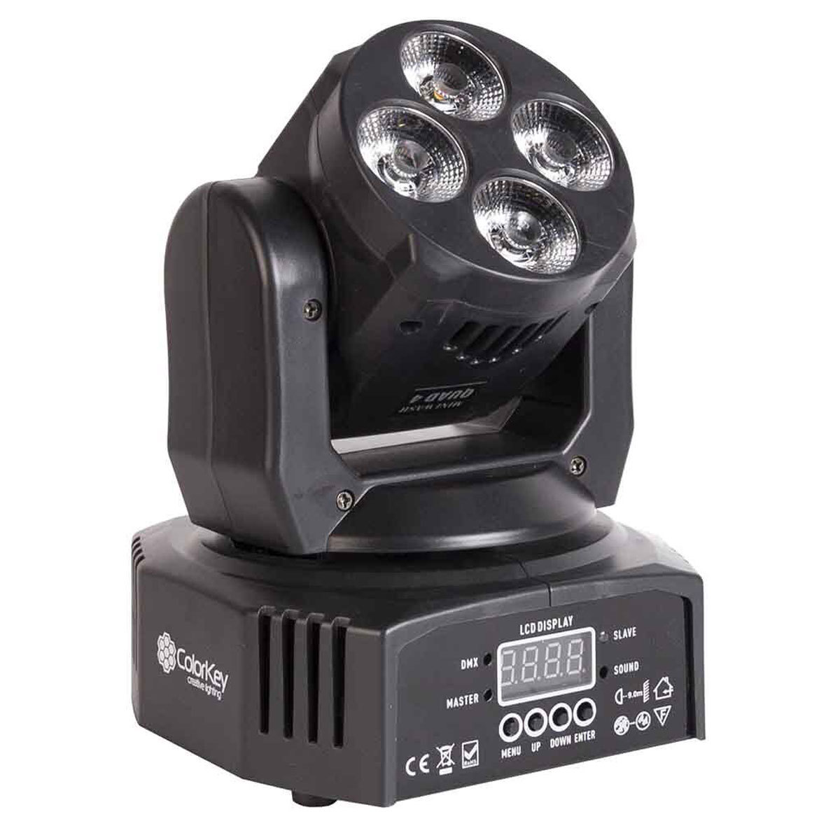 

ColorKey Mover Miniwash QUAD 4 MKII Compact Moving Head Wash Light