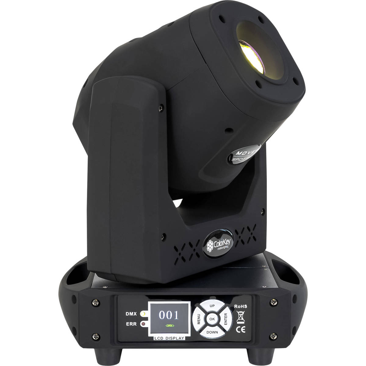 

ColorKey Mover Spot 150 90W Compact LED Moving Head, Black
