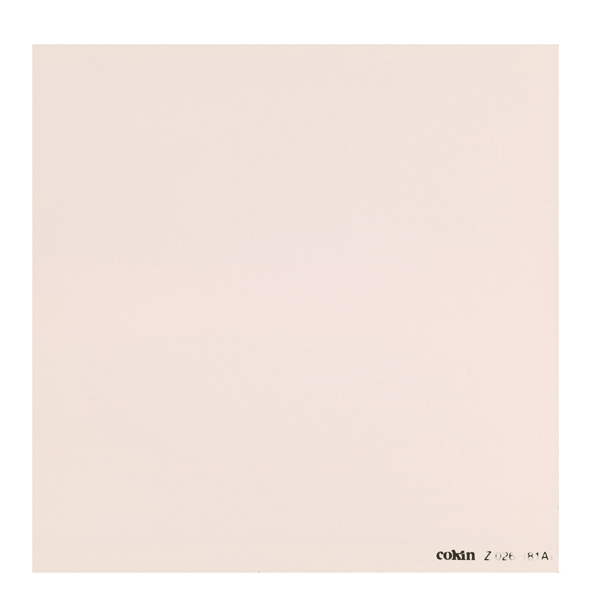 

Cokin Z026 81A Warm, Light Balancing Color Conversion Warming Filter, Z-Pro Ser.