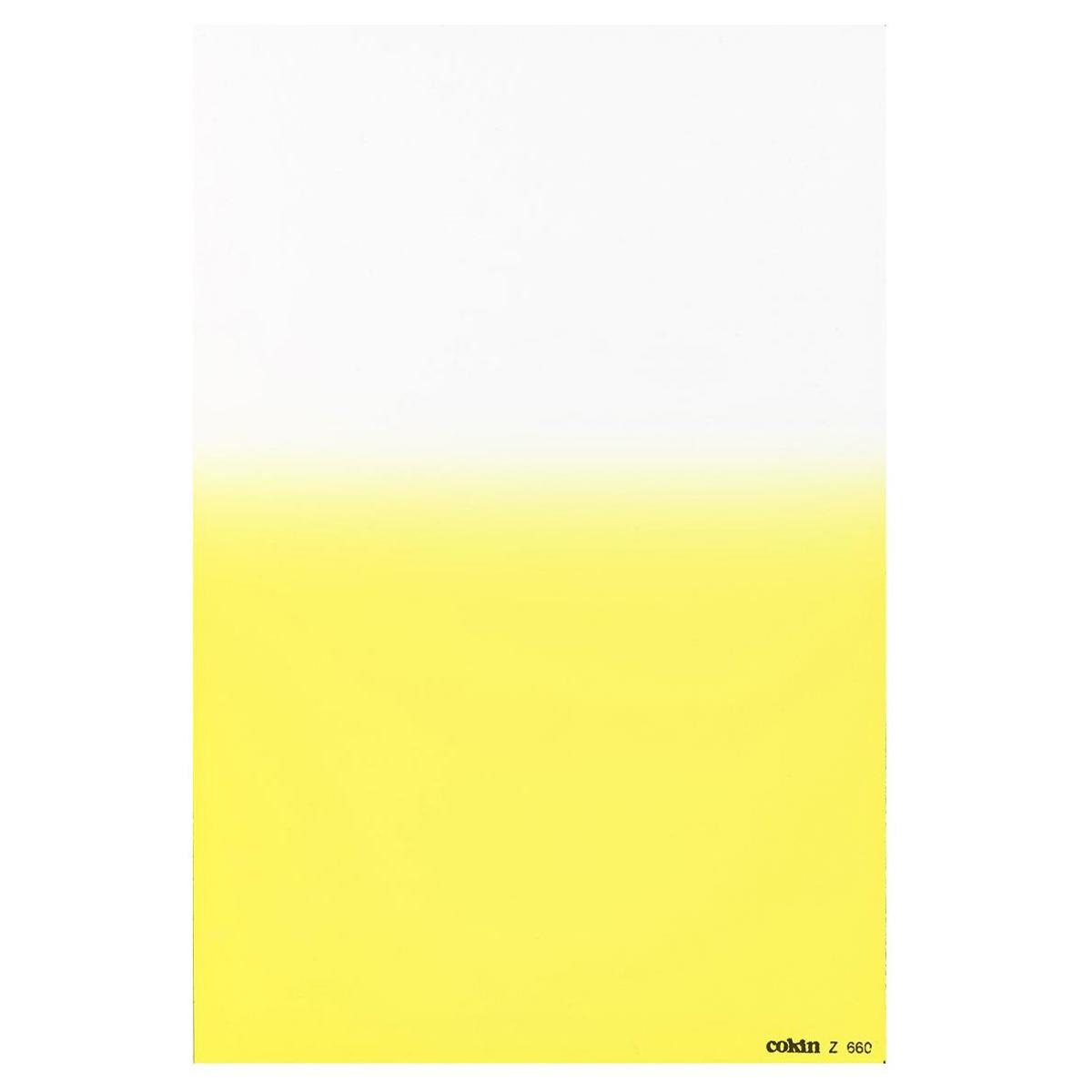 

Cokin Z660 Y1 - Graduated Fluorescent Yellow Filter - Hard Edge, 1/3-Stop, "Z"