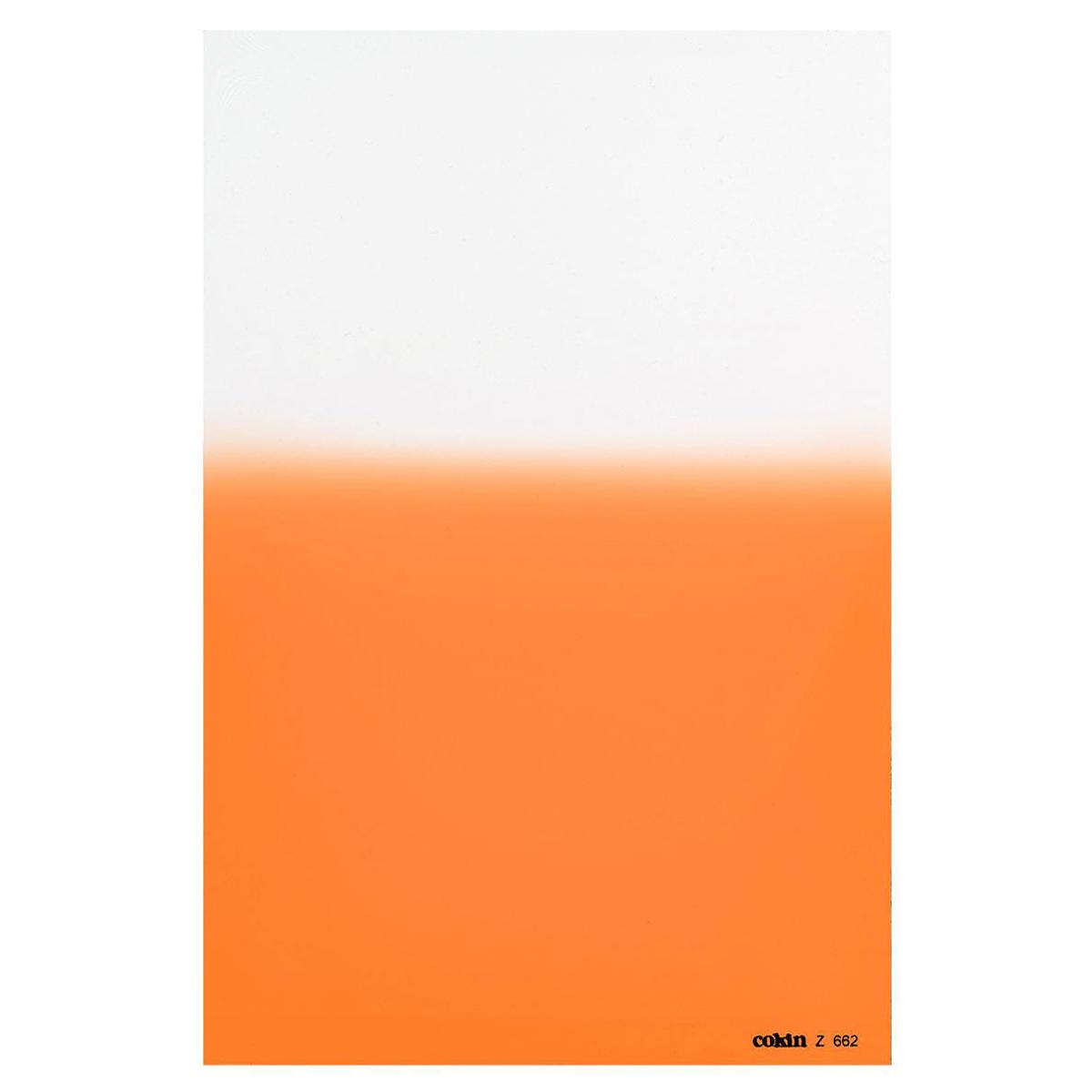 

Cokin Z663 O2 - Graduated Fluorescent Orange Filter - Hard Edge, 1-Stop, "Z"