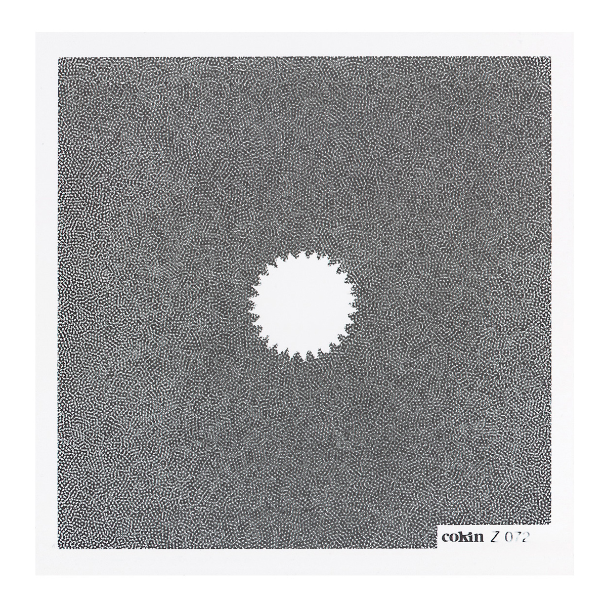 

Cokin Z72 Grey #1 Diffusing Filter w/Clear Center Spot - 4x4" Z-Pro Series