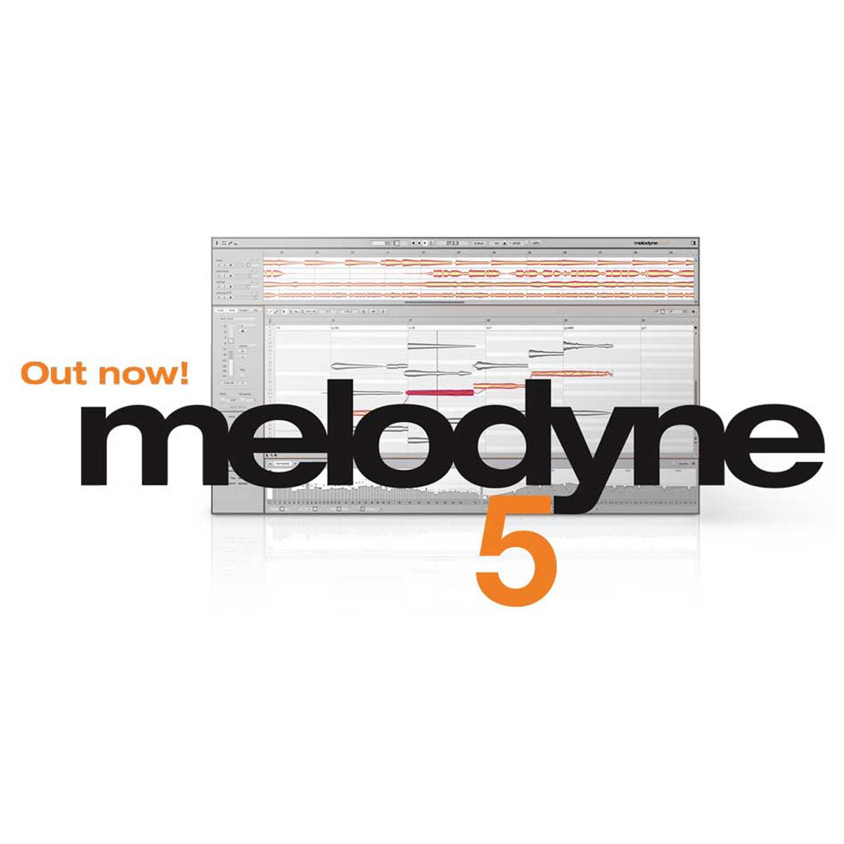 

Celemony Melodyne 5 Studio Upgrade from Editor, Download