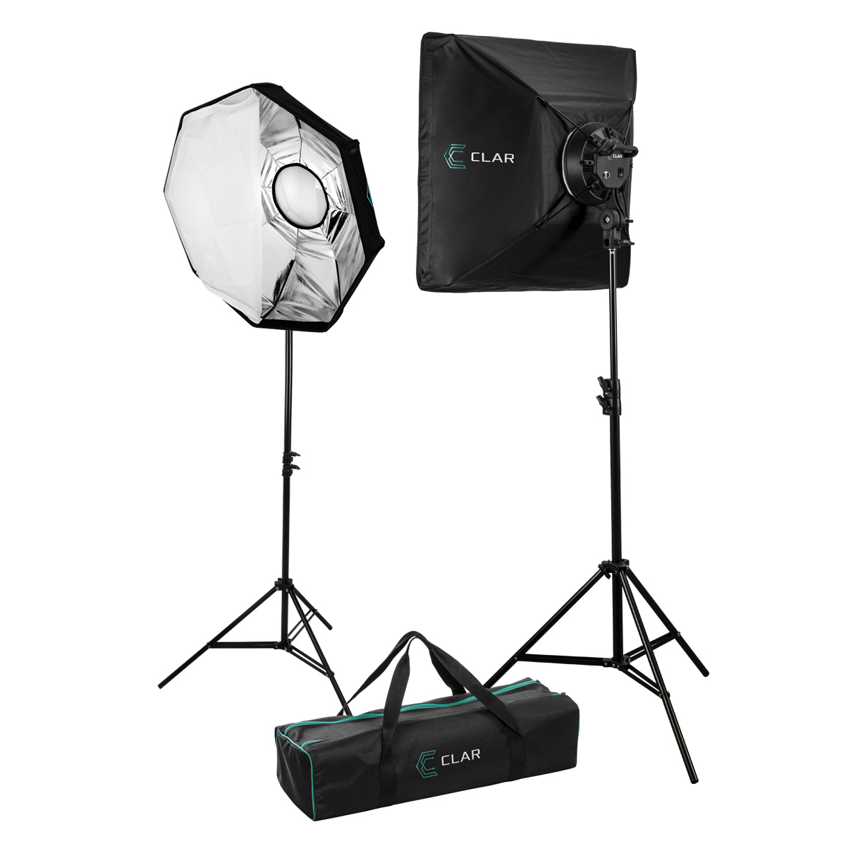 

CLAR Basic 2-Light LED Softbox Kit