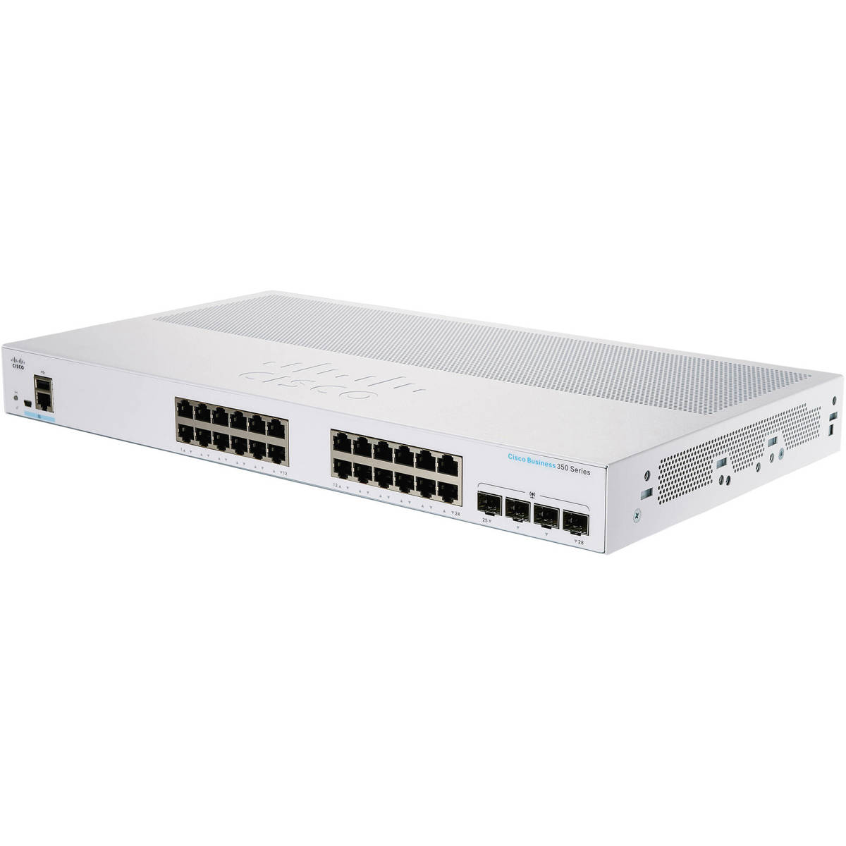 

Cisco CBS350-24T-4G 24-Port Gigabit Managed Network Switch with SFP