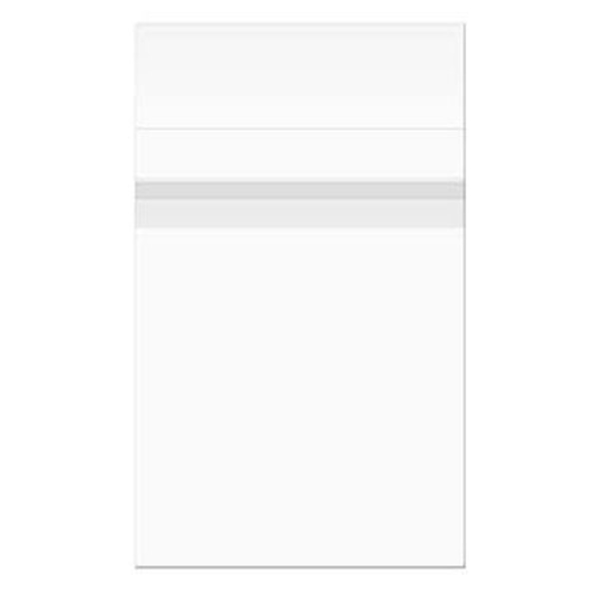 

ClearBags 8-7/16 x 10-1/4in Storage Bags, Flap, 100