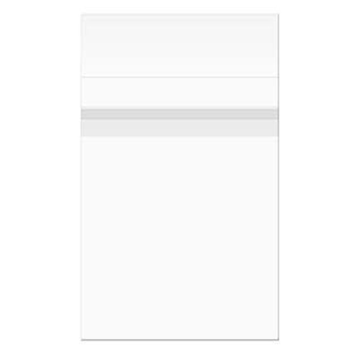 

ClearBags 11-7/16 x 17-1/4in Storage Bags, Flap, 100