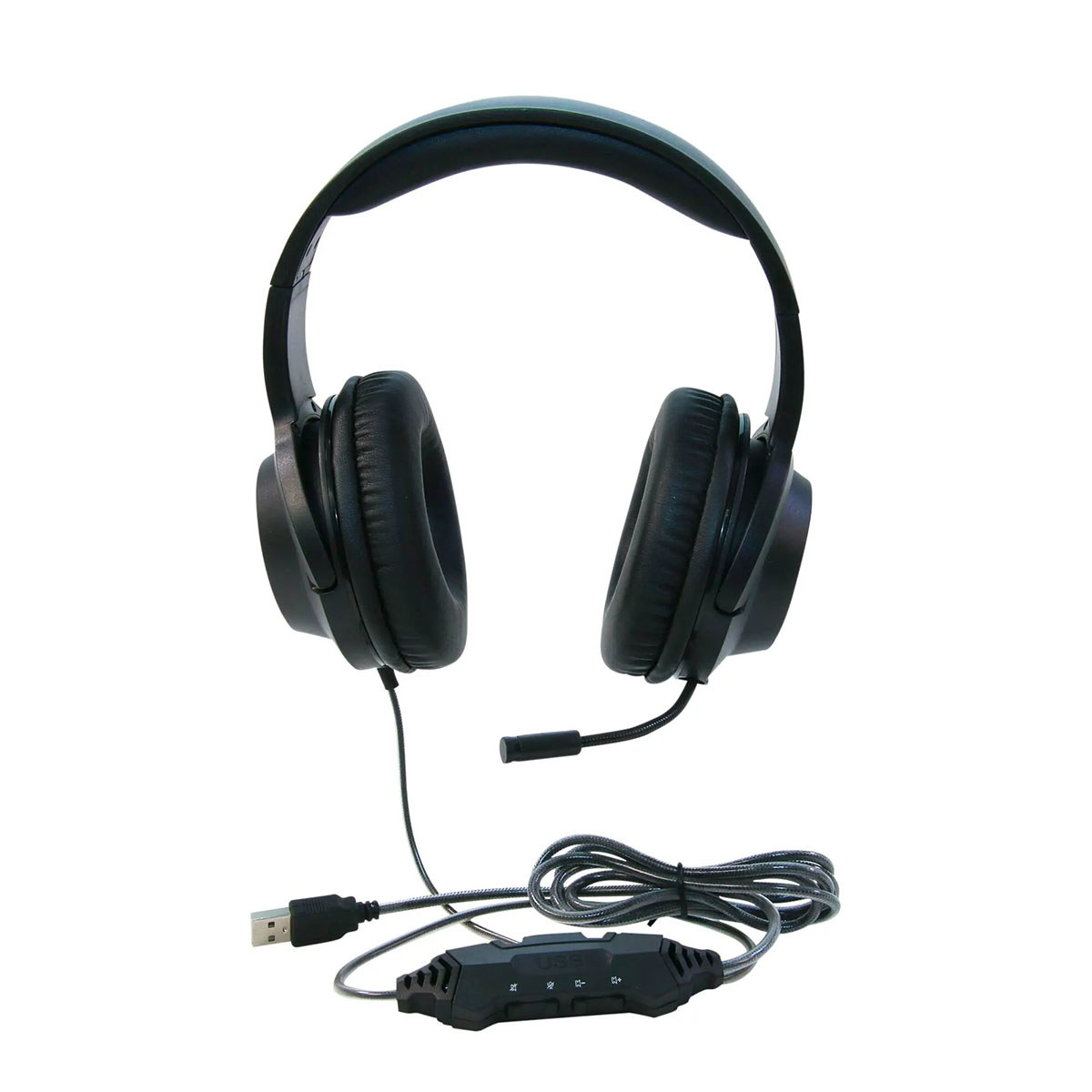 Image of Califone G200 Closed-Back Over-Ear Wired Gaming Headset with USB-A Plug