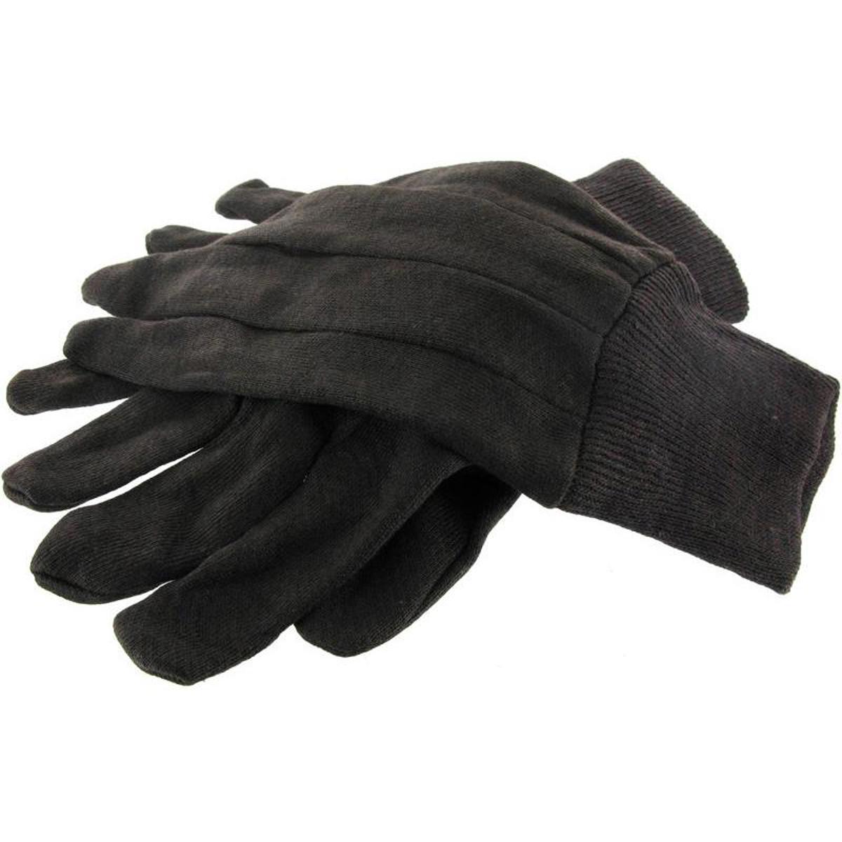 

ClearSonic Jersey Gloves for Acoustic Panels, Large Brown