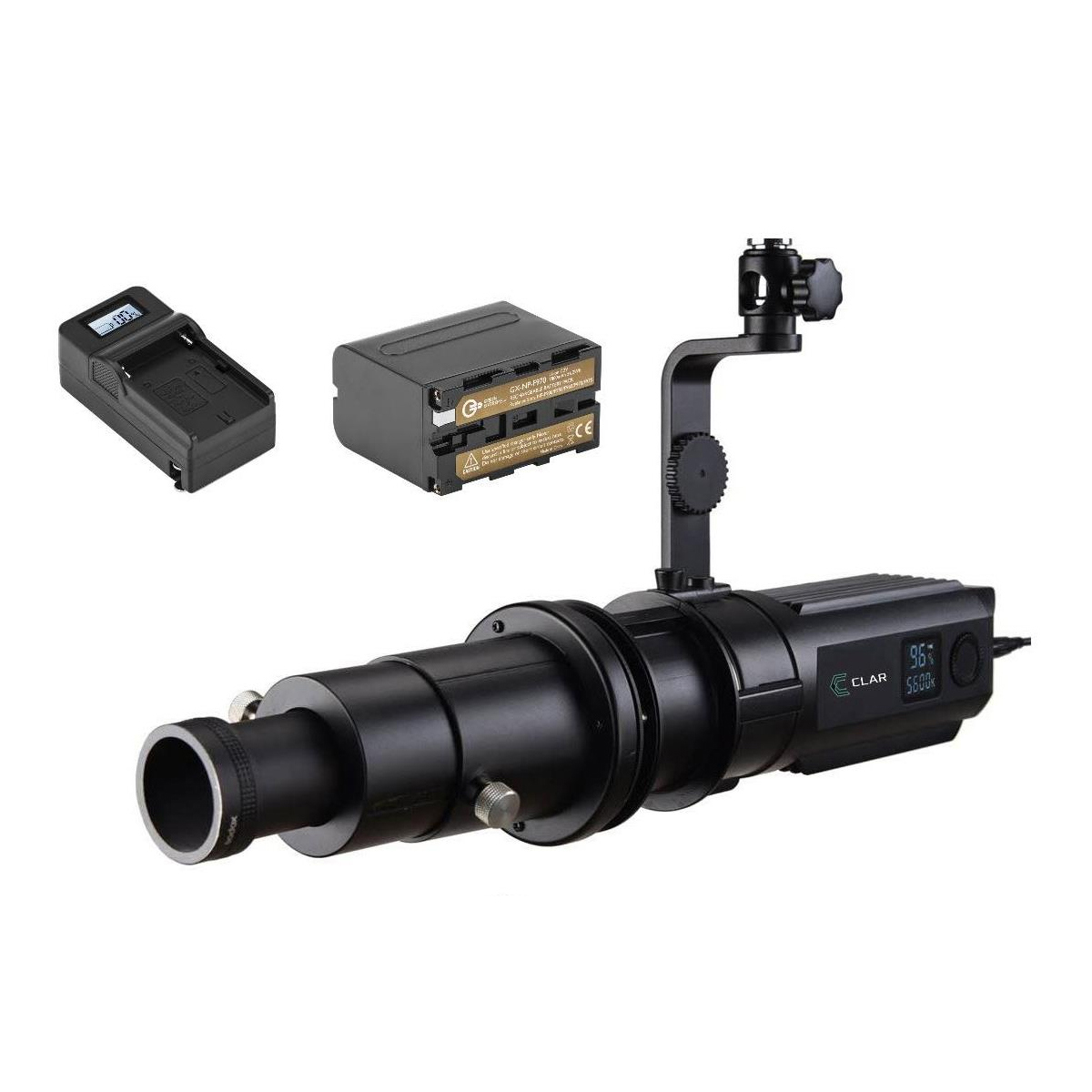 

CLAR S30 Focusing LED Light Kit With SA-P Projection, 85mm Lens, Battery&Charger