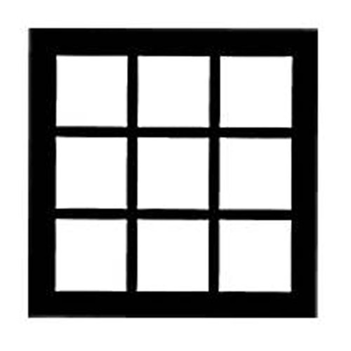 

Chimera Window Pattern for 24 x 24" Micro Frame, French Door