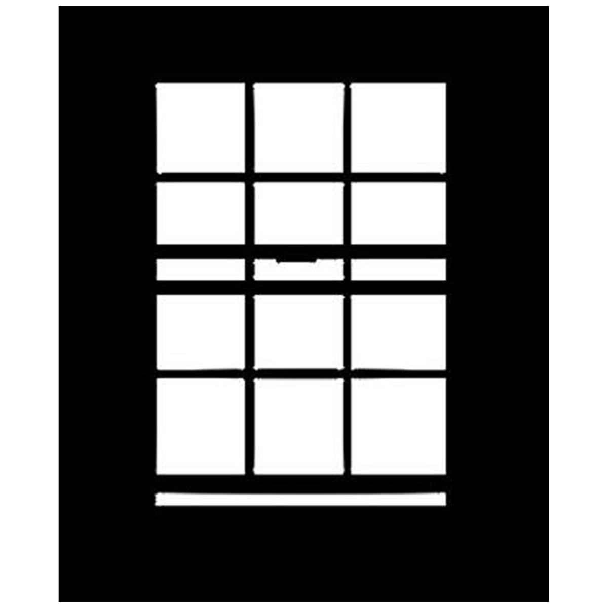 

Chimera Window Pattern for 42 x 42" Compact Frame, Open Window