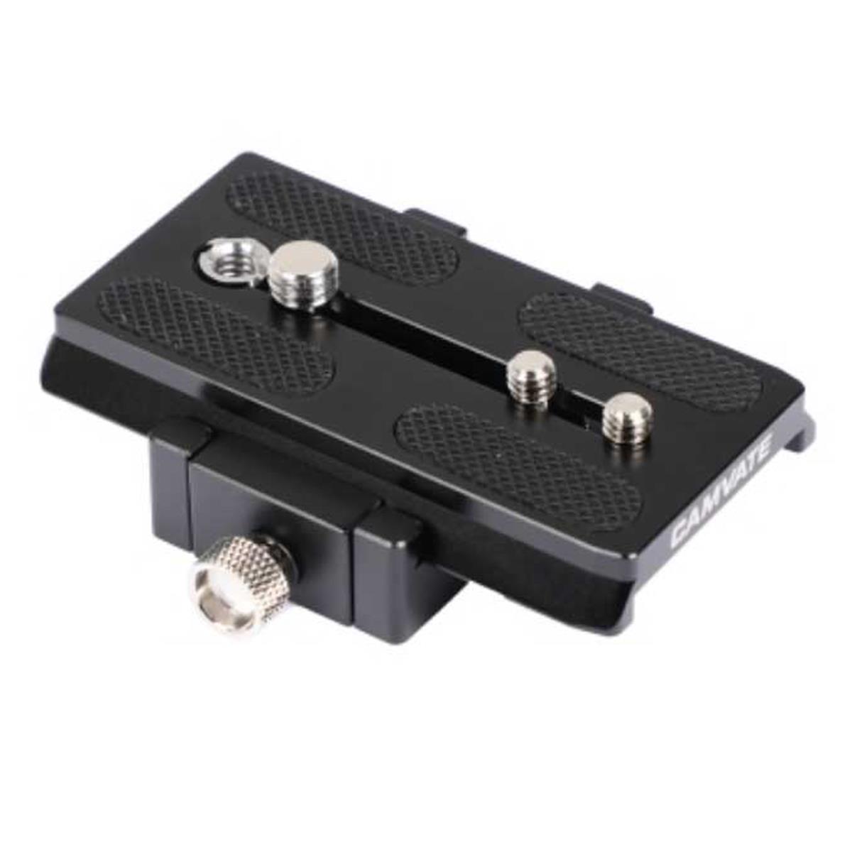 Image of CAMVATE Manfrotto QR Plate Assembly with Sliding Plate