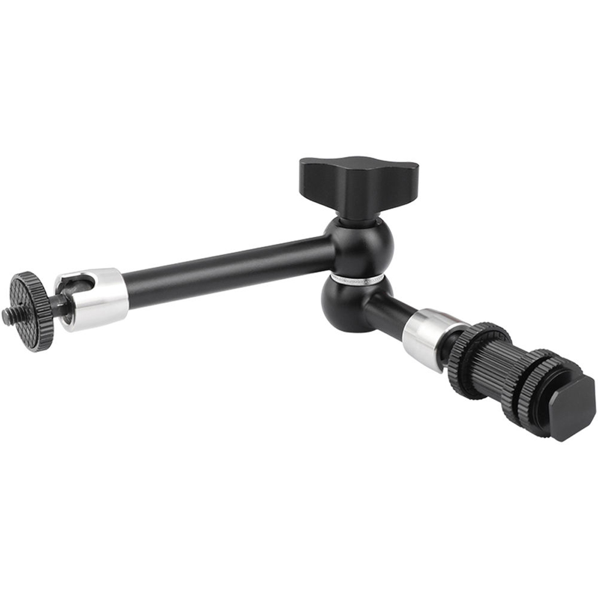 

CAMVATE Versatile 9" Articulating Magic Arm with Shoe Mount, Black Knob