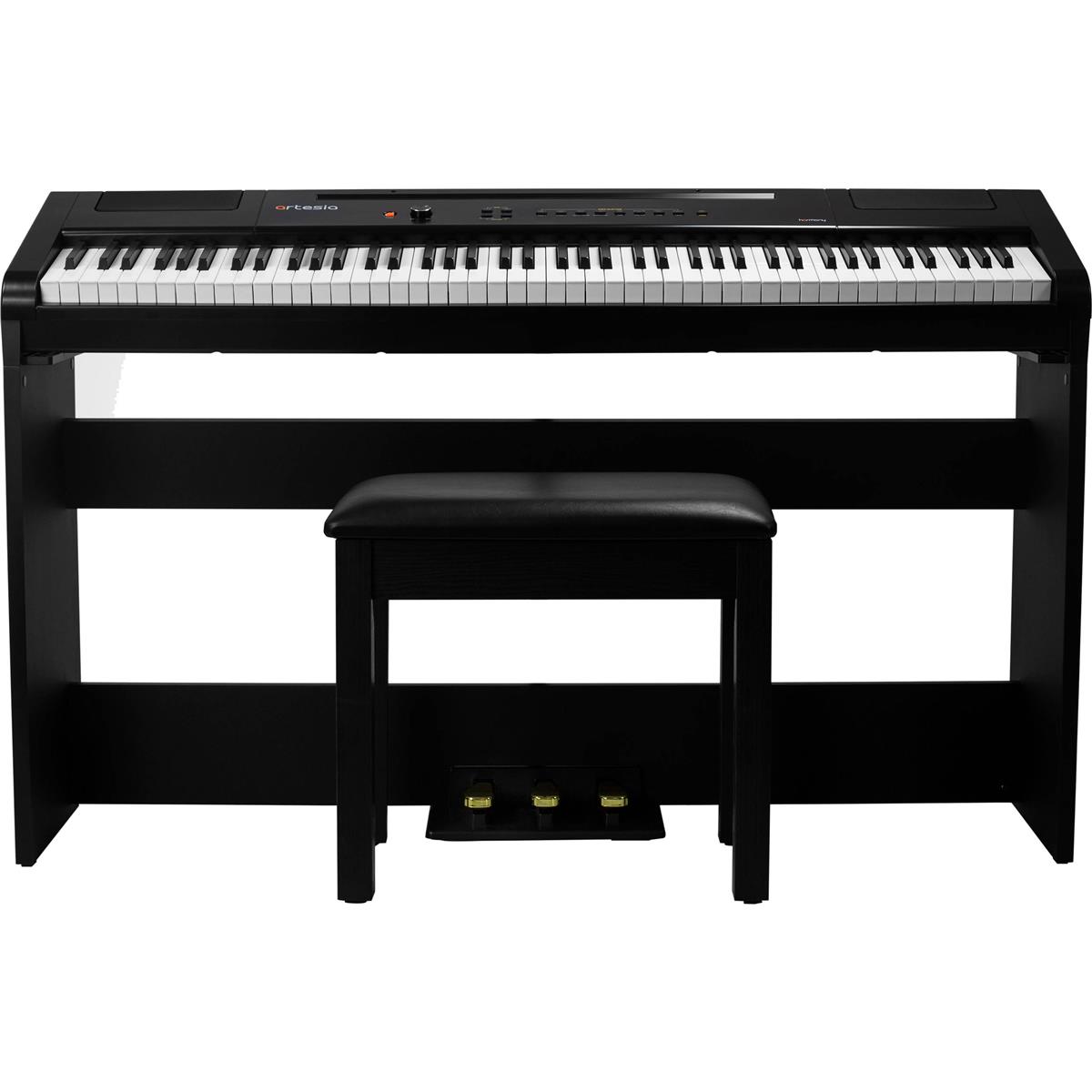 Image of Artesia Harmony 88-Key Digital Piano - Black