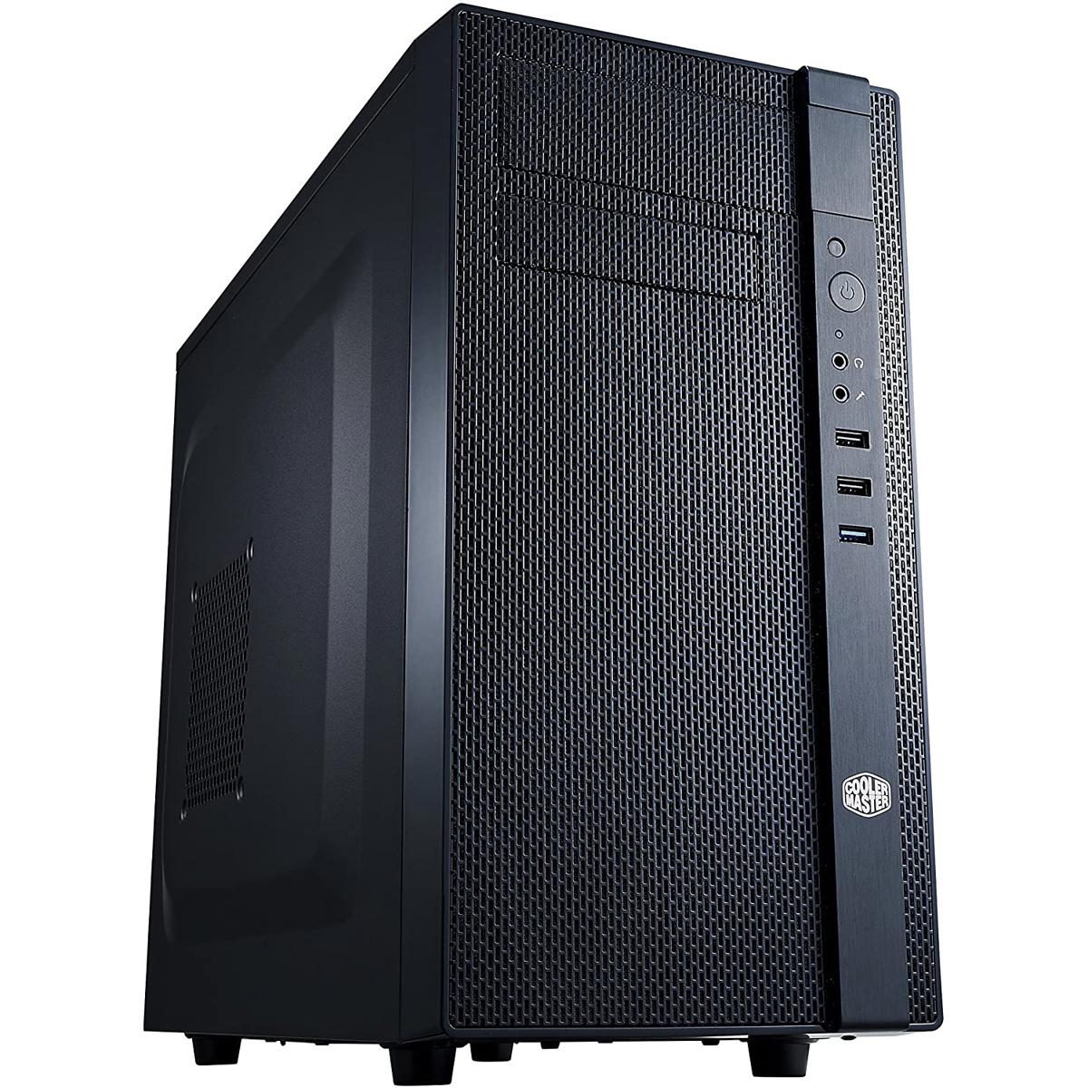 

CoolerMaster Cooler Master N200 Mid-Tower Computer Case, Midnight Black