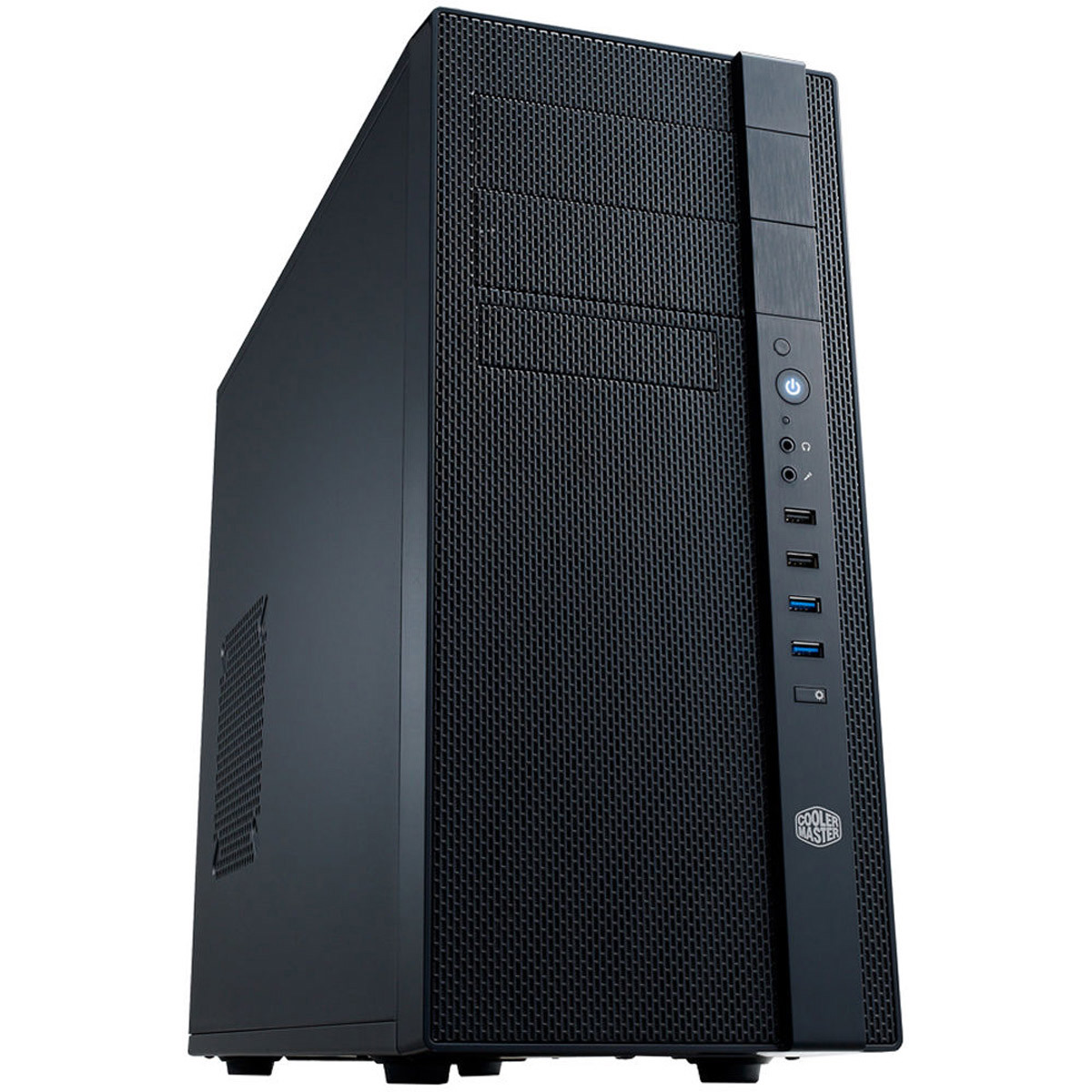 

CoolerMaster N400 Mid-Tower Micro-ATX/ATX Computer Case, Midnight Black