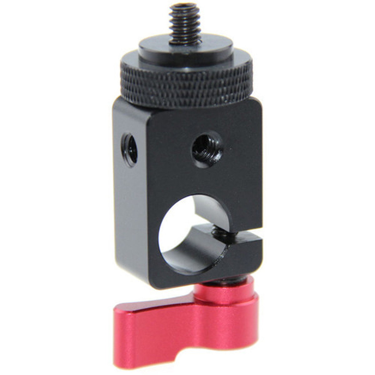 

CAMVATE 15mm Single Rod Clamp with 1/4"-20 Screw Adapter, Red Lever