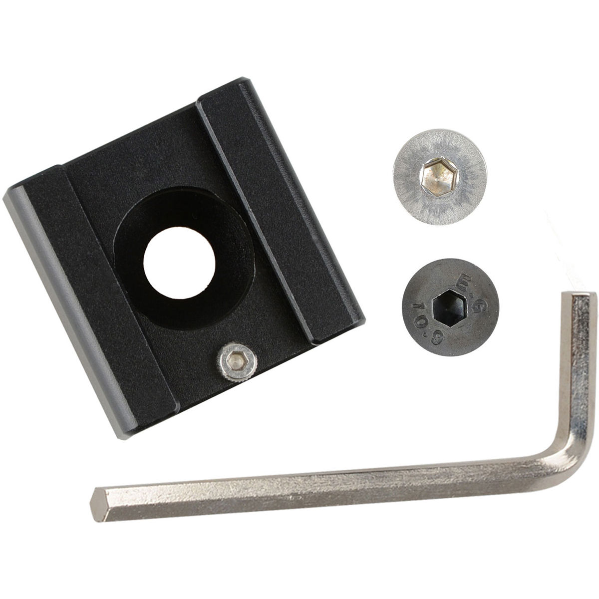 

CAMVATE 1/4"-20 Mount to Shoe Adapter for Flash Light DSLR Rig, Camera, Black