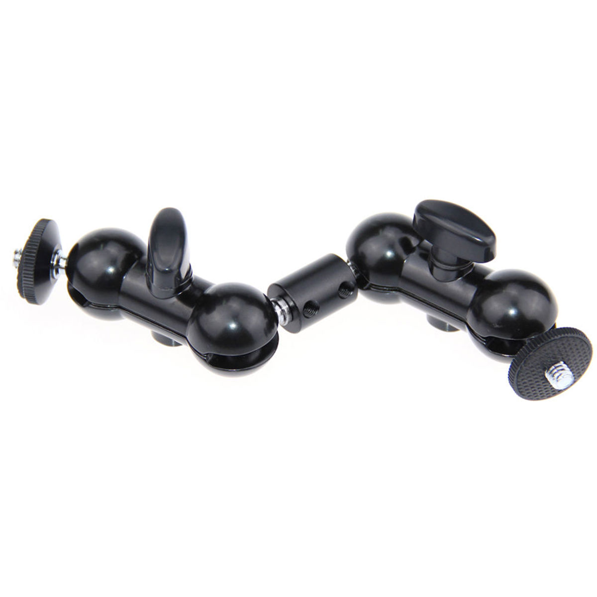 

CAMVATE 7.5" 360 Degree Extension Arm with Ball Head Mounts, Black Knobs